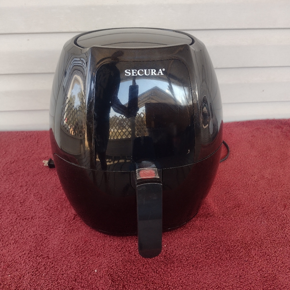 Secura Max 6.3Qt Air Fryer, 1700W Digital Hot Air Fryer | 10-in-1 Oven Oilless